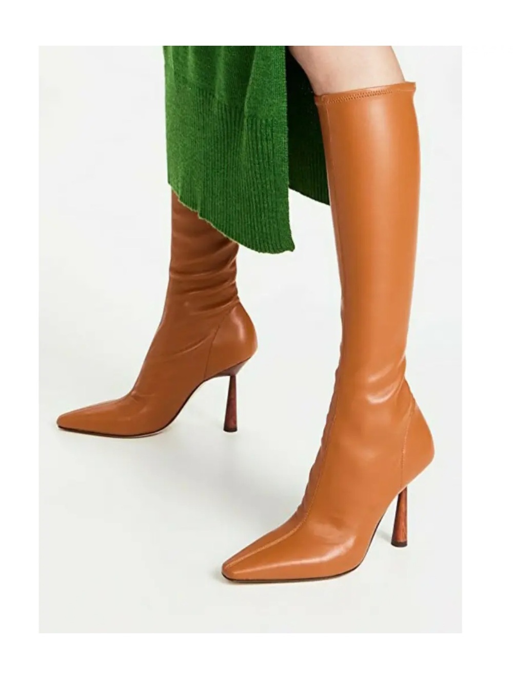 GIA BORGHINI
Gia borghini x Rhw women’s brown leather high boot